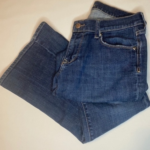 Old Navy "The Flirt" Mid-Rise Boot-Cut Stretch Blue Denim Jeans Women's Size 12 - Picture 3 of 14